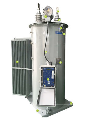 comprar Tipo línea regulador del aceite de 500KVA 200A del transformador 19920V 200KV BIL Fabricación en línea