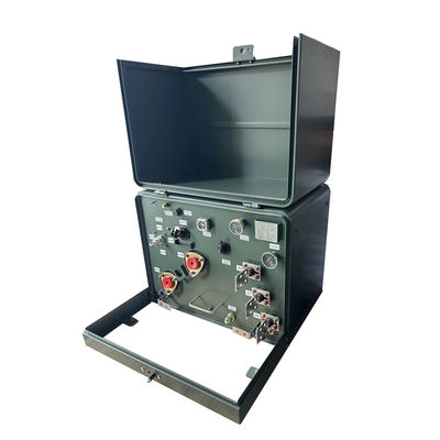 comprar El tipo al aire libre Transformer Pad del aceite la monofásico montó 12.4kV montado de tierra Fabricación en línea