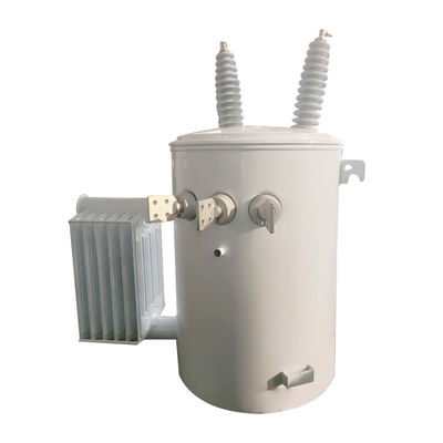 comprar Distribución del transformador montado en poste de fase única de 100KVA 13.8Kv Fabricación en línea