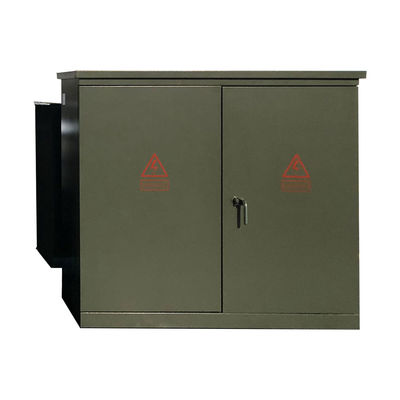 comprar 1500Kva Transformador de tres fases montado en una almohadilla con aceite sumergido Distribución de 12.47KV a 208V Fabricación en línea