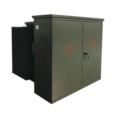 comprar Transformador montado en una almohadilla de tres fases de 500kva Descenso de 12470v a 208v Fabricación en línea
