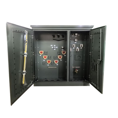 comprar Alimentación en bucle del transformador montado en una plataforma de tres fases de 300 Kva 12470GrdY/7200V a 480Y/277 Fabricación en línea