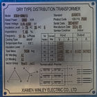 5000K Three Phase Epoxy Resin Dry Type Distribution Transformers 11KV