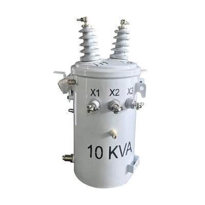 comprar Transformador de distribución montado en poste de fase única de 10Kva 12470V a 240V Fabricación en línea