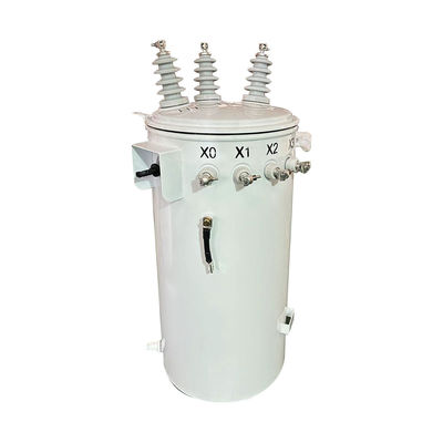 comprar Transformador eléctrico de 30kva de tres fases montado en postes ascendentes de energía de aceite 12KV a 208V Fabricación en línea