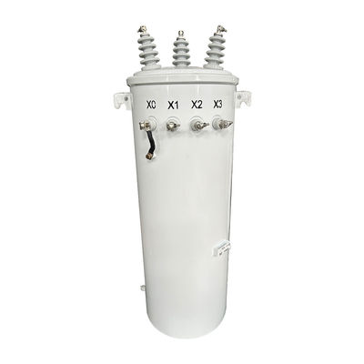 comprar Transformador de distribución montado en tres polos de fase 3P sumergido en aceite 12000V 75KVA Fabricación en línea