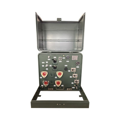 comprar 37.5kva  Single Phase Pad Mounted Distribution Transformer Oil Immersed 12000v To 240v 304 Stainless Stee Fabricación en línea