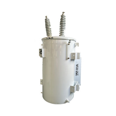 comprar Distribución del transformador de polo de potencia de fase única de 50kva 12470v a 120v Fabricación en línea