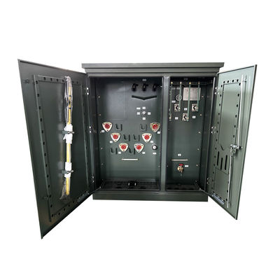 comprar Pad de montaje del transformador Pad de montaje del transformador de tres fases 300kva Aceite lleno de 13800v a 208v Fabricación en línea