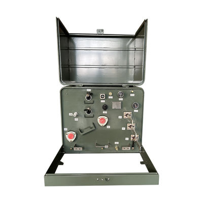 comprar 50KVA Transformador montado en una plataforma de fase única de alimentación radial ANSI IEEE Standard 34500V a 120V Fabricación en línea
