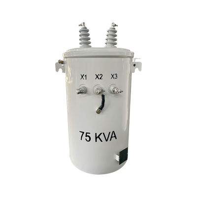 comprar Transformador de distribución montado en poste de 75kva de aceite de fase única 4160GrdY/2400 a 120/240V Fabricación en línea