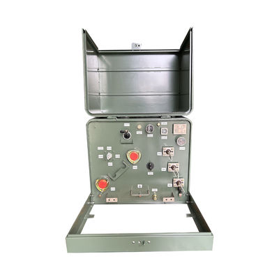 comprar Transformador residencial montado en una almohadilla de fase única de 100KVA de 34.5KV a 240V de 120V con doble devanado para exteriores Fabricación en línea