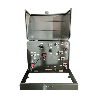 comprar 167 Kva Transformador de distribución de energía montado en una plataforma de fase única IEEE ANSI Estándar 34.5KV a 240/120V Fabricación en línea