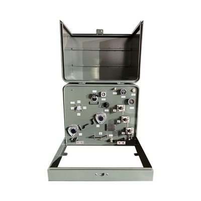 comprar 75kva Pad monofásico montado en transformador Distribución de aceite sumergido 34.5KV Cumple con el estándar DOE 2016 Fabricación en línea