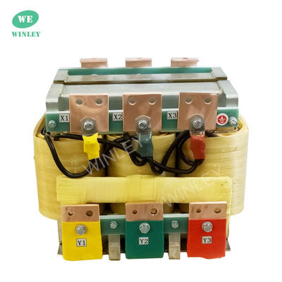 comprar 400 Hz Aislamiento trifásico Transformador de tipo seco 23 V Clase de aislamiento H Fabricación en línea