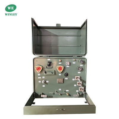 comprar 25 kVA Single-Phase Pad Mounted Distribution Transformer 12.47KV To 120V  Meets DOE 2016  CSA ANSI IEEE Standards Fabricación en línea