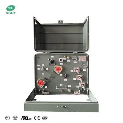 comprar DOE 2016 Transformador montado en una plataforma de fase única estándar de 100 Kva13800V a 120V certificado UL/cUL Fabricación en línea