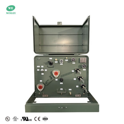 comprar Transformador montado en una plataforma de fase única 125Kva 12470V Transformador de energía eléctrica Precio de fábrica Cumple con las normas ANSI/IEEE CSA Fabricación en línea