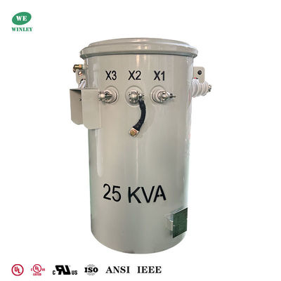 comprar 25Kva Single Phase Pole Mounted  Distribution Transformer Oil-immersed 7.2KV To 120V UL/cUL Listed Fabricación en línea
