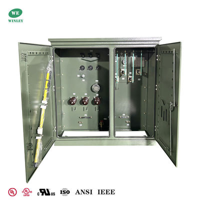 comprar 500Kva Three Phase Pad Mounted Transformer Radial Feed 12.87KV To 240V Multi‑Tap Voltage Regulation UL‑Certified Fabricación en línea