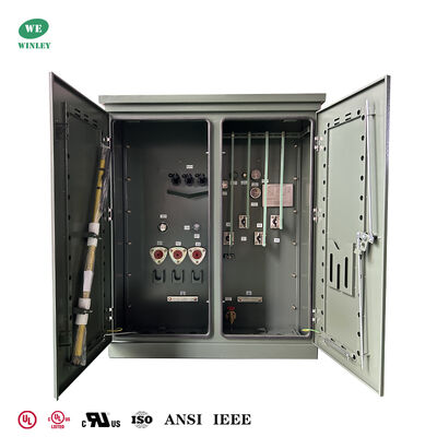 comprar 150KVA Three Phase Pad Mounted Transformer 12.47KV To 208V Power Distribution Transformer with DOE 2016 Standards and DYN1 Vector Group Fabricación en línea