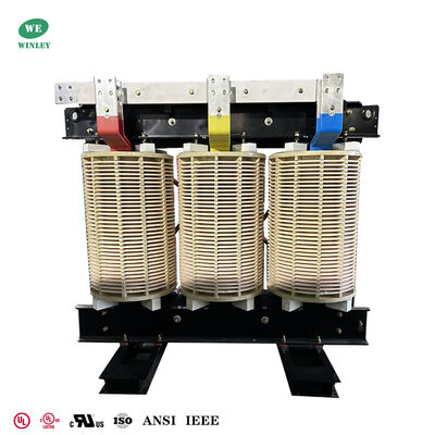 comprar Transformador VPI de 2000 kVA, 6,9 kV a 480 V, tipo seco de media tensión, aislamiento Clase 220℃ Fabricación en línea