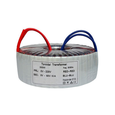 comprar el transformador toroidal 60VAC/5A del aislamiento de la comunicación 300W reviste con cobre/aluminio Fabricación en línea