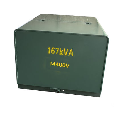 Tipo transformador 34500V 19920V 480Y 277V del aceite la monofásico 167KVA