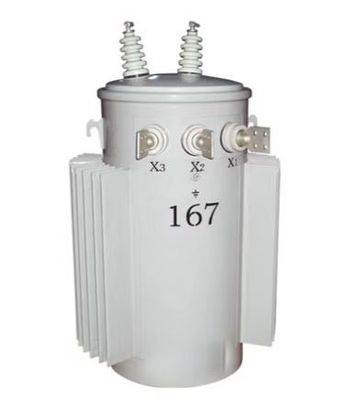 Tipo acero inoxidable 208Y 120V del aceite la monofásico 167KVA del transformador