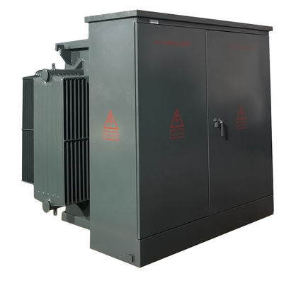 Tipo montado cojín alimentación del aceite 2500KVA del lazo del transformador 13800V 124700V