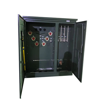 el cojín trifásico 225kVA montó el tipo cobre del aceite del transformador 12470V