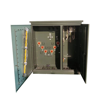 500 KVA Transformador de tres fases sumergido en aceite de tipo de almohadilla 13.2KV