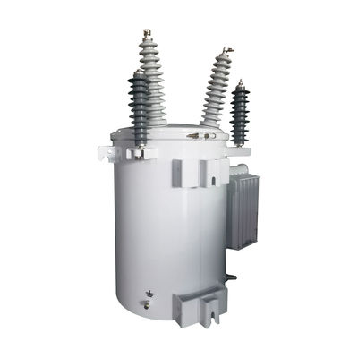 Transformadores sumergidos en aceite de fase única de 167 KVA 34.5 KV montados en poste