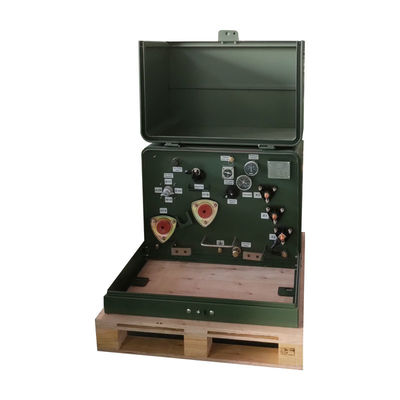 Tipo de aceite 12470V 240V Voltado secundario monofásico montado en el transformer 100kVA