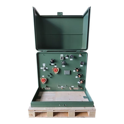 Transformador montado en una plataforma de fase única de 150 KVA 4160V 120/240V del DOE