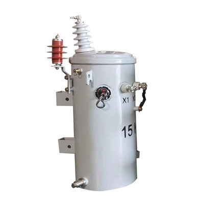 Tipo de instalación aérea IEEE ANSI Transformador de fase única de 15kva montado en poste