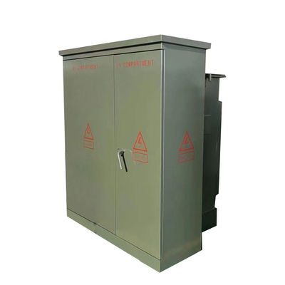 2500 Kva Transformador de tres fases montado en una almohadilla Paso a 24940v a 480v