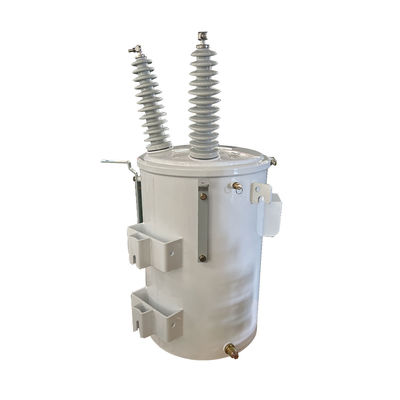 Transformador de distribución de un solo polo de fase 50kva sumergido en aceite