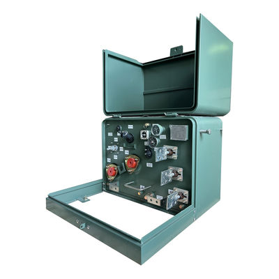 Transformador montado en una plataforma de fase única de 100 kVA Ansi Standards Loop Feed Alimentación radial