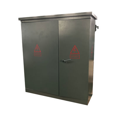 225 Kva Transformador eléctrico sumergido en aceite de tres fases montado en una almohadilla Paso abajo 12,47 KV a 480V