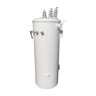 112.5Kva Transformador de distribución aérea de tres fases montado en un poste de aceite sumergido 13.8KV