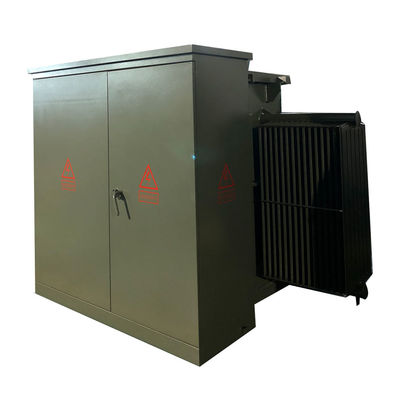 Tres fases 2000kva inmerso en aceite almohadilla eléctrica montada en el transformador 24940V a 480V NEMA 3R