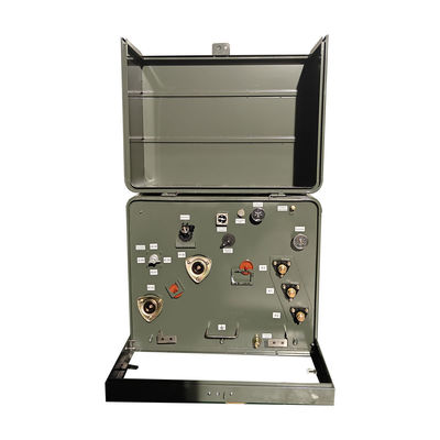 Sistema de distribución del transformador montado en una sola fase 4160v 240v Exterior 250KVA 304 de acero inoxidable