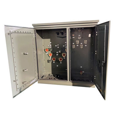 750 Kva Subestación transformadora eléctrica de tres fases montada en almohadillas de 13200V a 480V