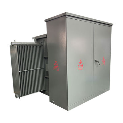Transformador montado en una plataforma de 3 fases ANSI IEEE Estándar de tres fases 5000Kva 13800V a 4160V