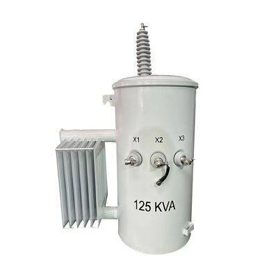 Transformador de distribución aérea de fase única 34500GrdY/19920 a 120/240V Cumple con las normas ANSI/IEEE