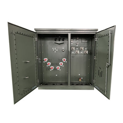 Transformador montado en 3 fases de 3 fases de 3000 Kva de 12000 V a 630 Y/364