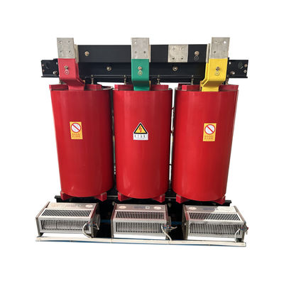 Transformador de tipo seco de resina fundida de tres fases de clase H 500 Kva 10KV a 0,4KV