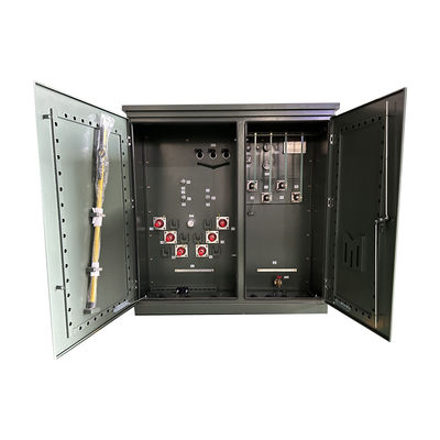1000 Kva Transformador montado en una almohadilla de tres fases de 34500V a 480Y/277 Certificación UL
