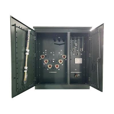 Transformador montado en una plataforma de 3 fases de 225kva 4160V a 208 ANSI IEEE